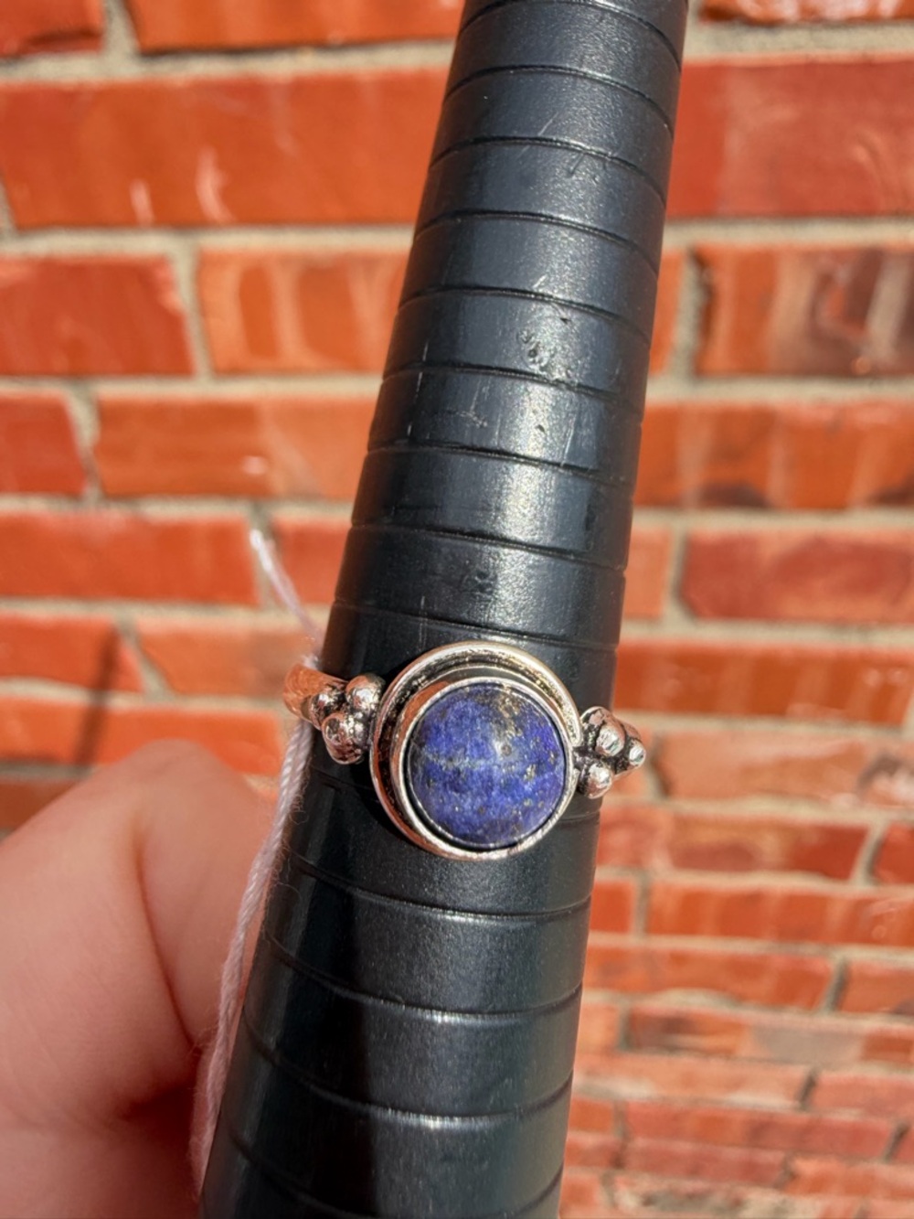 NWT Lapis Lazuli Round Ring - Blue